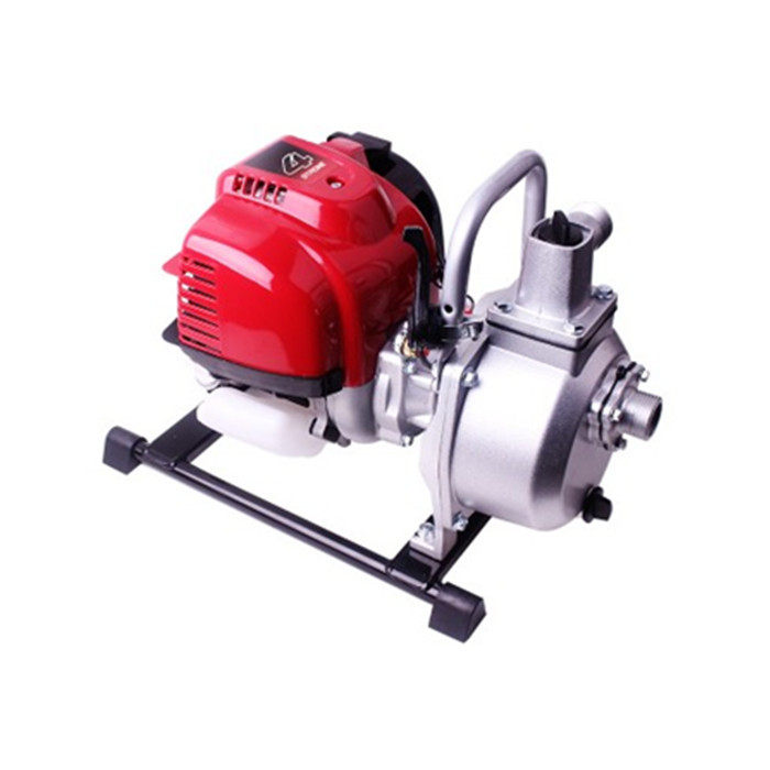 水泵家用1寸汽油机水泵二冲家用抽水泵1.5寸小型灌溉自吸汽油水泵