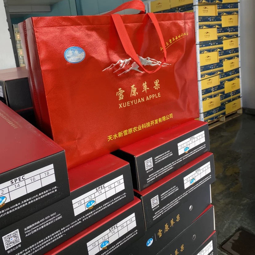 正宗雪原3星特级大果苹果礼盒新鲜1星整箱雪原红脆甜源头档口