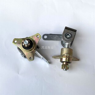 改装四轮摩托车配件 168卡丁车车架17MM轴转向节T羊角3孔轮毂法兰