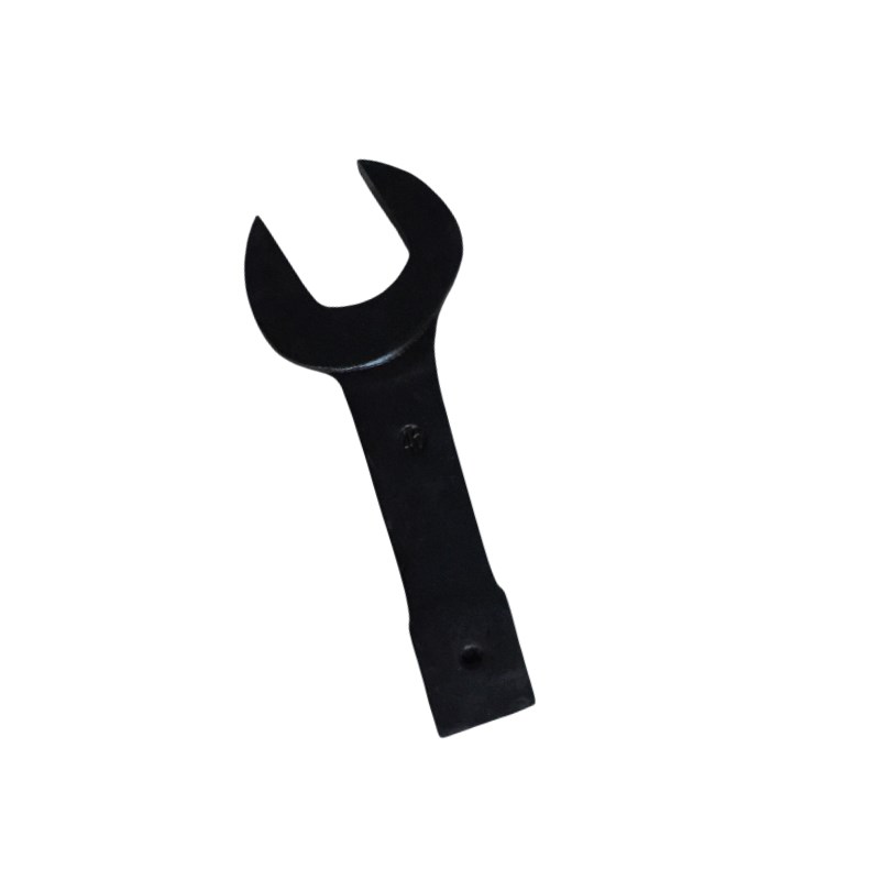 供应特种工具钢制敲击呆扳手  45#钢制开口打击扳手85Vmm 叉口扳