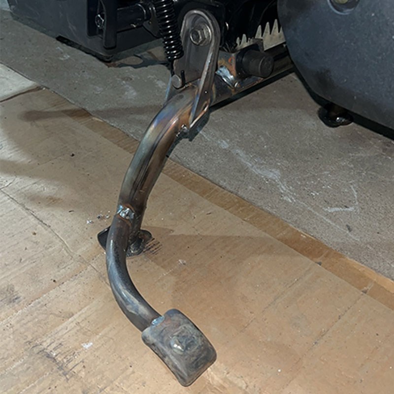 适配九/号电动车NZmixv中撑主支撑脚撑双撑大脚架无损改装配件