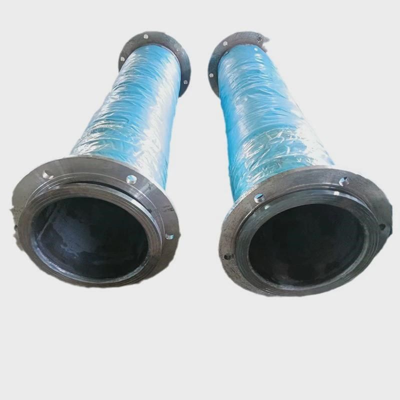 大口径橡胶管 抗洪吸排水缠绕钢丝Q胶管  胶管输水