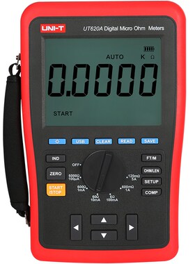 直流低电阻测试仪数字毫欧表UT620C微欧高O精度四线测UT620B