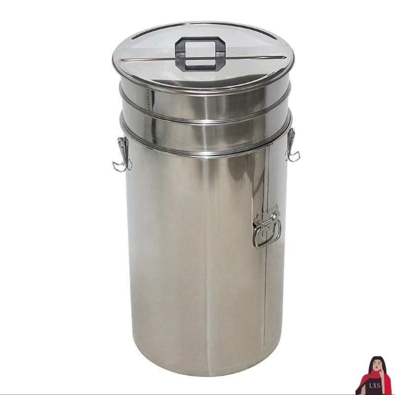 养蜂工具 304k不锈钢双层过滤蜂蜜桶 100kg蜂蜜桶 双层过滤网