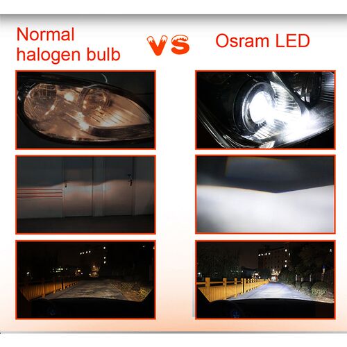 Car LED driving Headlight 9012 HIR2 H1 KH7 H4 HB2 9003 9005