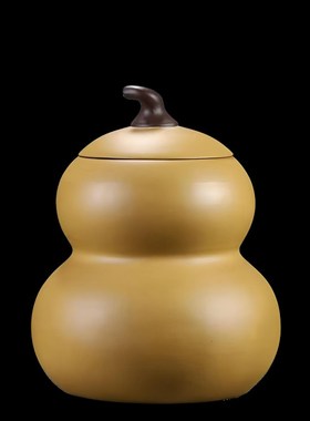 陶瓷葫芦摆件《福禄满堂》客厅招财玄关办公室U聚财化五黄二黑