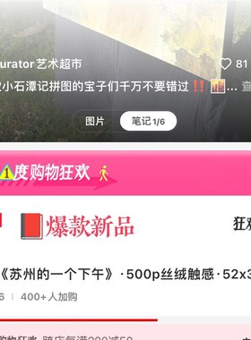 XAI《苏州的一个下午》中式拼图500片丝绒触感R  52x38cm