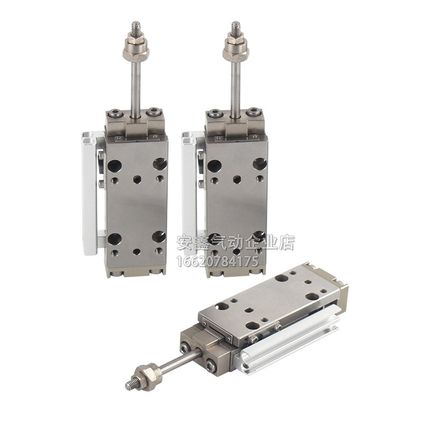 滑台气缸MGAP8/MGAPS8X5X10wX15X20X25X30-R-L-SSR-SS2 MGAL