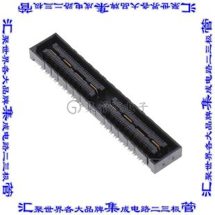 040 板对板连接器80POS差分对阵列母2排0.5Zmm表贴 QSH
