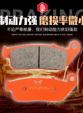 适用隆鑫无极LX500R/AC/DS525X 650DS前后刹U车皮陶瓷制动碟刹片