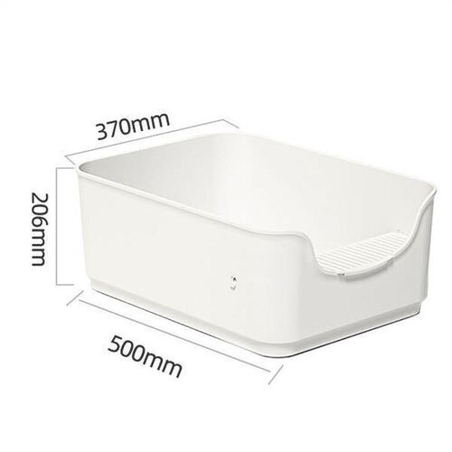 猫砂盆超大号猫笼防o外溅盘特大全开放式防臭猫厕所沙盆猫咪用品