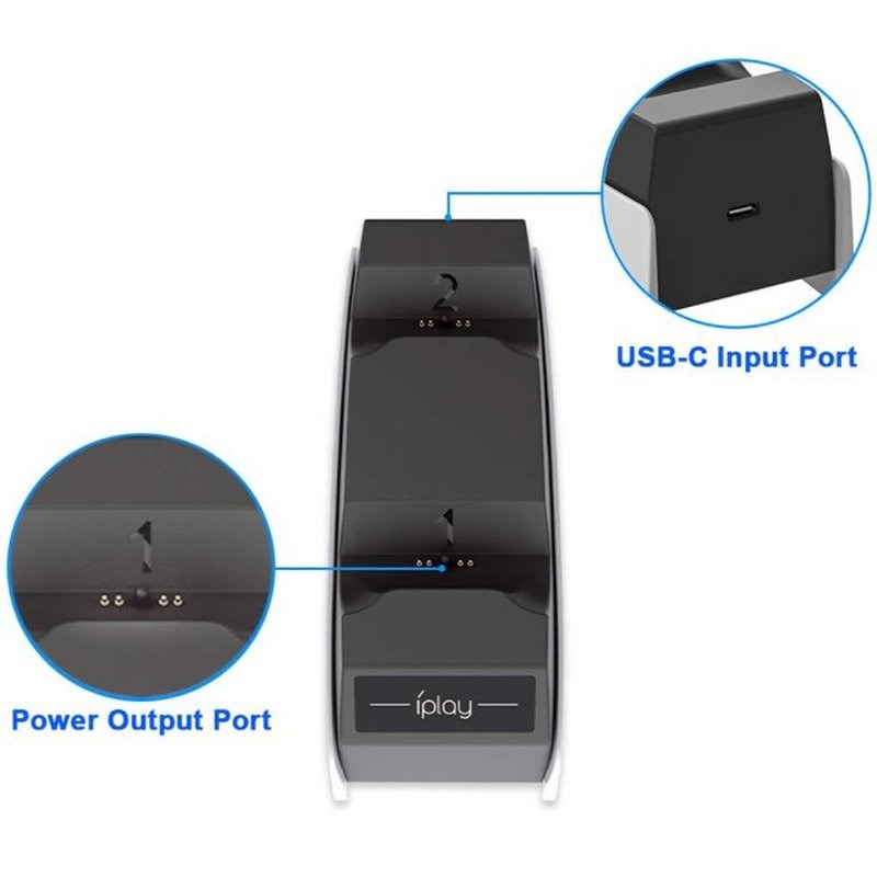 Wireless Game Controller Chayrger Plastic Playstation Chargi