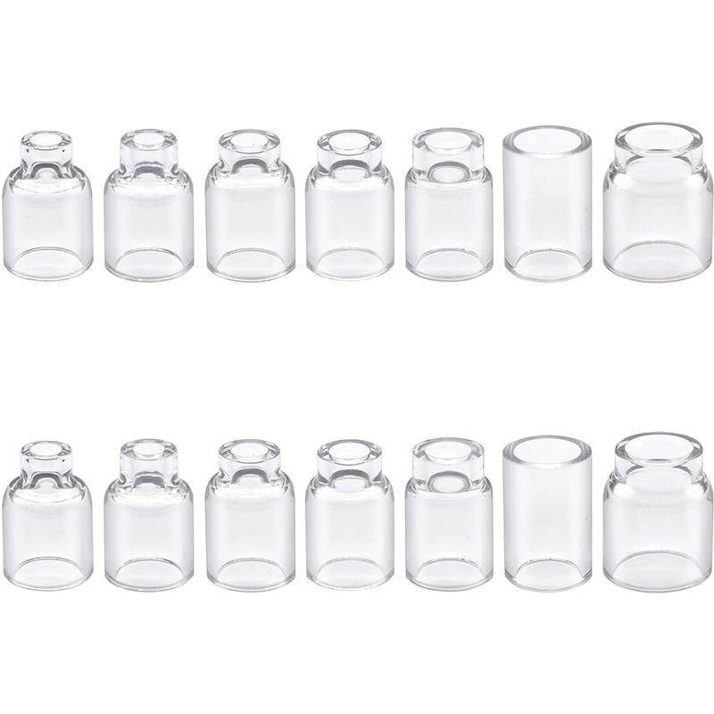 爆款玻璃罩TIG焊接短气体透镜氩弧焊套件火炬杯套