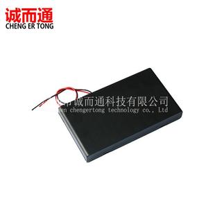 爆款5号8节电池盒八节五号电池座带开关带盖带红黑线12V电池盒8AA