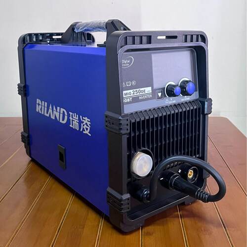 瑞凌睿智系列MIG250DE多功能数字气保焊机手提无气二保焊机220V