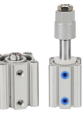 SMC型薄型气缸CQ2B32 CDQ2B40-50DMZ带磁ACQ25-10-S可调外牙厂家