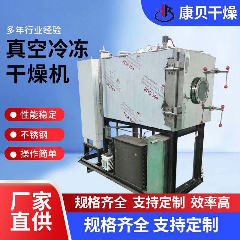 芒果真空冻干机 饮料真空冷冻干燥机 水果食品用冻干设备