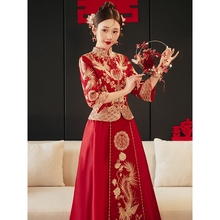 日本品质秀禾服新娘2025新款中式嫁衣结婚礼服新式小个子敬酒服夏
