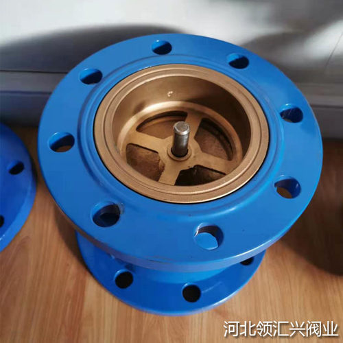 厂家销售国标 HC41X消声止回阀 法兰单向止回阀 管道立式逆止阀