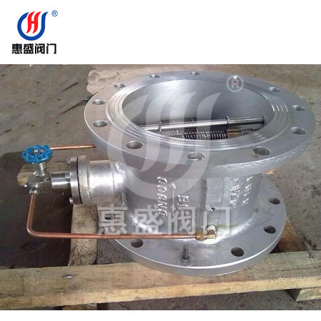 厂家直销HH49X/HH48X/HH46X蝶式缓闭消声止回阀 不锈钢水利控制阀