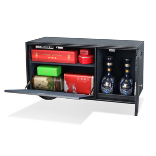 极速汽车收纳箱后k备箱收纳箱车载内饰密码 箱轿车SUV多功能整理置