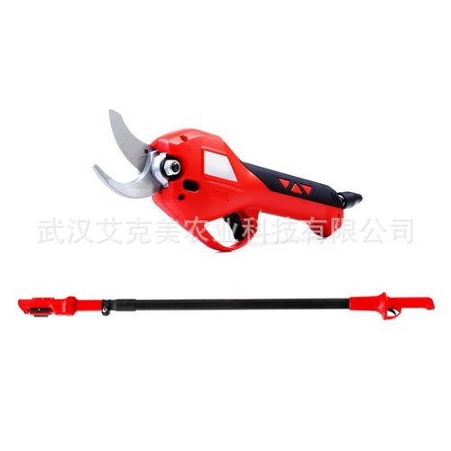 果树电动修枝剪充电式园林剪枝电剪H刀花椒树高枝剪电动剪枝机