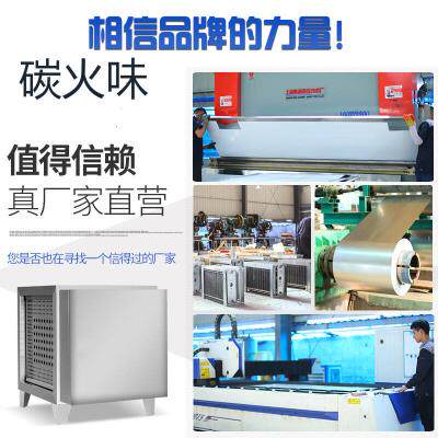 碳火味 低空排放油烟净化器4000风量静电式饭R店厨房餐饮商用环保