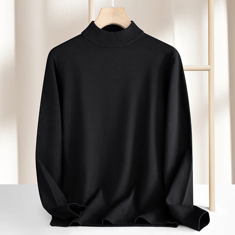 【16针】男士毛衣/秋冬半高领线衣纯色百搭套头加厚内搭针织ZZ18,男装,羊绒套衫,淘宝优惠券,粉丝福利购,淘宝优惠卷