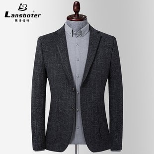 弹力男式 韩版 休闲小西装 男士 潮流西服EC58 毛料西装 修身 男秋冬新款