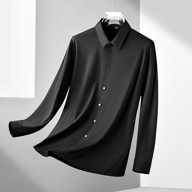 衬衫男长袖冰丝无痕高弹力衬衣休闲寸衫免烫抗皱纯色衬衫商场ZZ66,文具电教/文化用品/商务用品,宣传单/海报/说明书,淘宝优惠券,粉丝福利购,淘宝优惠卷