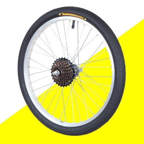 适用迪卡侬20寸变速自行车20x1.75/1.9G5/2.125山地车折叠车轮毂6