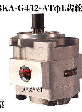 叉车油泵齿轮泵液压泵CBKA-G432-ATL后泵13齿S左旋适用合力5-7