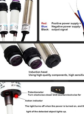 Free Shippging Photoelectric switch diffuse reflection type