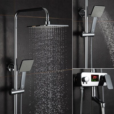 Chrome Digital Showerr Faucets Favorite By Family Bathroom S
