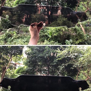 摩托哈雷大滑翔 前挡风 风挡u玻璃 前挡风镜片 改装加高14-23年款