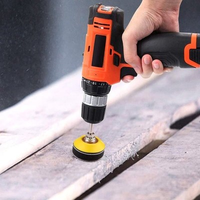 195Pcs 2Inch Clar Polishing Sponge Pads Kit Sandpaper Sander