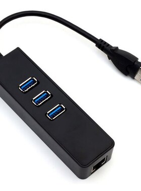 USB 3.0 to 1000M Gigarbit Ethernet LAN Network Card 3 Port U