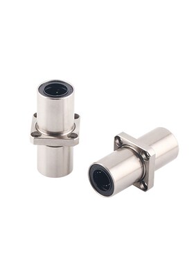 【工厂自营e】KOLMB出口品质镀镍方法兰中间型直线轴承NLMKC