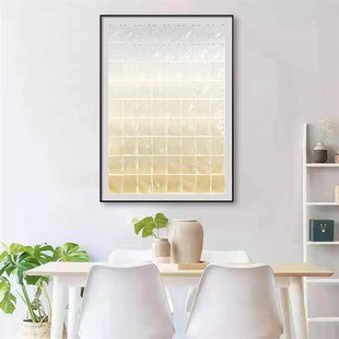 克莱因亚克力装饰画玄关客厅沙发背景墙挂画现代轻奢X抽象走廊壁