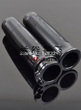 哈雷XL883/XL1200 48 软尾 路王 戴娜 肥仔改装手U把套 CNC手把胶