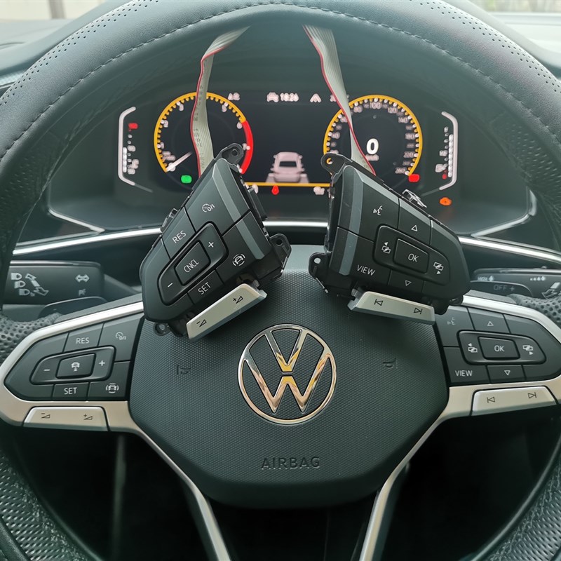 大众迈腾CC威然蔚揽途安L途昂全速自适应巡航acc前.部辅助升级