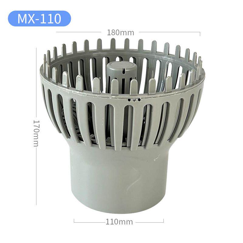 鱼池过滤式水面排k水口面吸阻挡饲料落叶防锦鲤面过滤浮动式水口