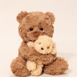 韩国Redking亲子抱抱小熊玩偶泰迪熊毛绒公仔兔子陪睡娃生日礼物