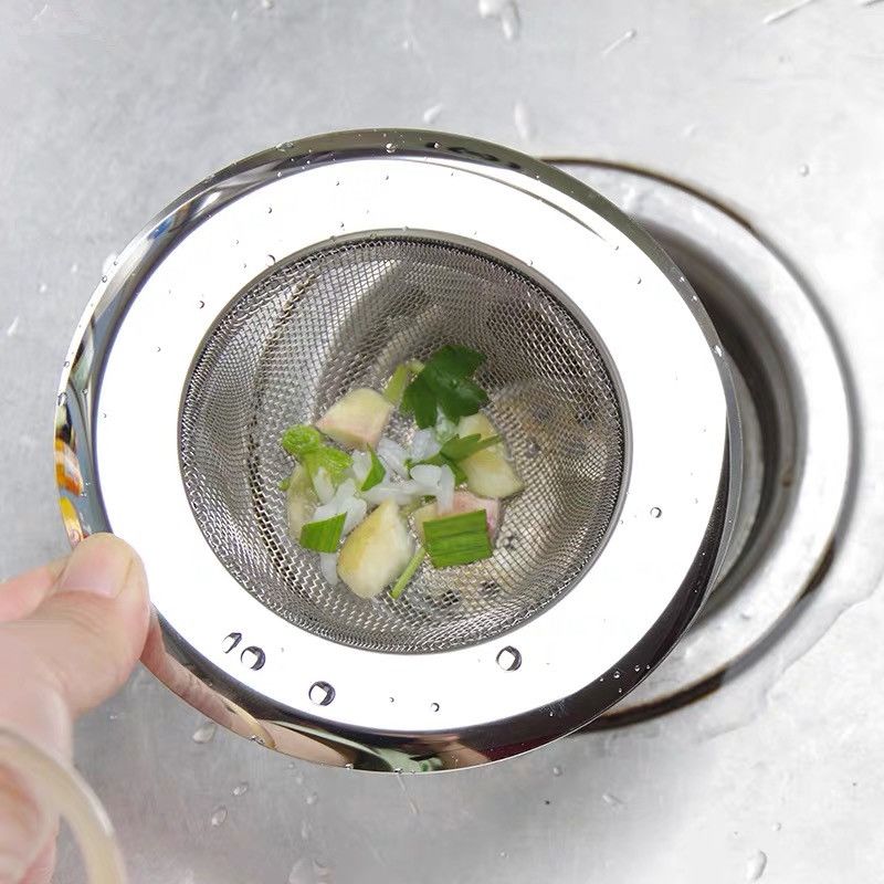 不锈钢提笼式下水过滤网厨房洗菜盆地漏管道拦截垃圾防堵塞多用配