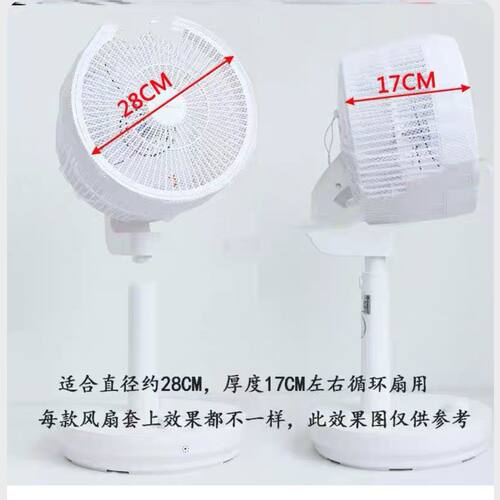 迷你小风扇安全防护网罩防夹手防尘家用小型风扇保护网套