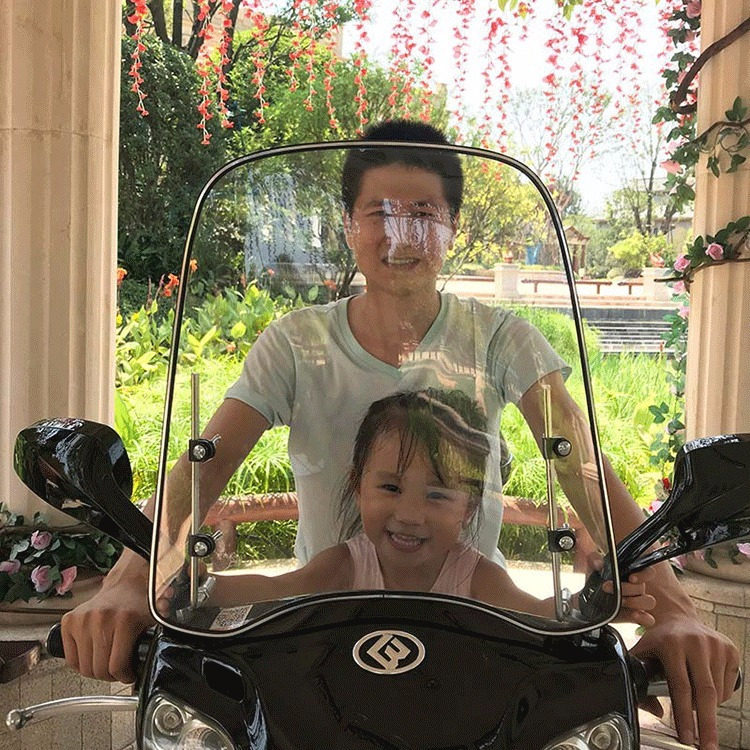 踏板电瓶弯梁车前通用透