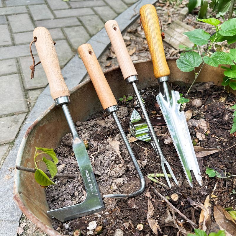园艺拔草神器连根起草根器挖野菜除草刀铲子庭院杂草清理工具