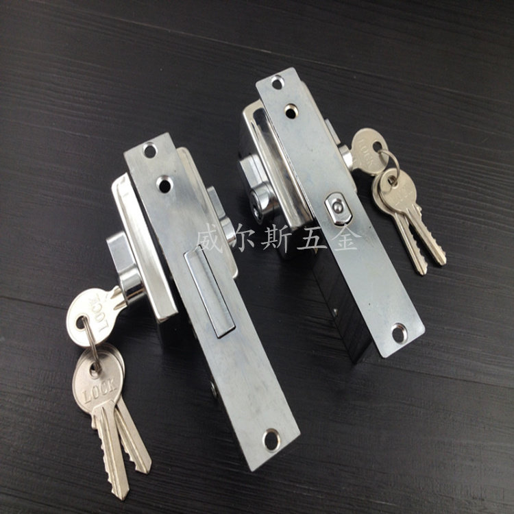 铝合金门锁 地锁有框玻璃门地锁 木门锁 平开门锁 移门锁