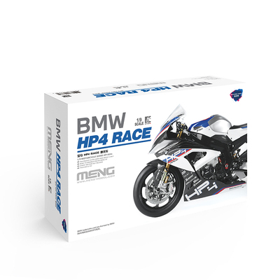 MENG预上色宝马HP4RACE摩托车