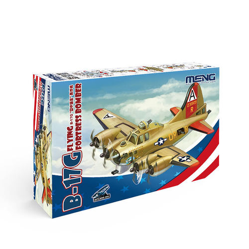 MENG Q版 B-17G空中堡垒轰炸机 拼装模型 mPLANE-001